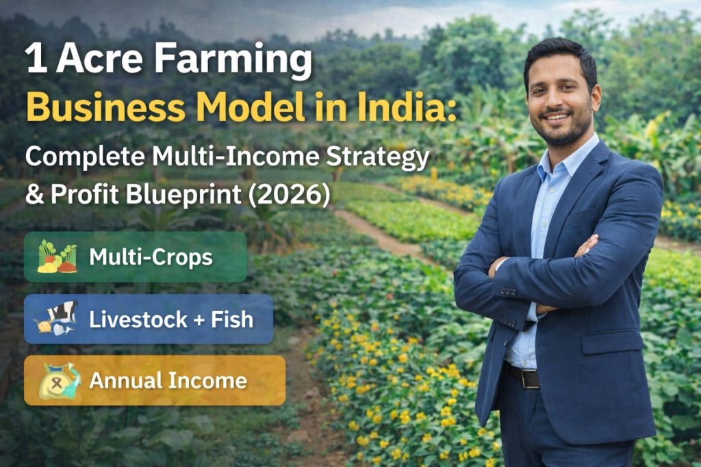 1 Acre Farming Business Model in India: A Complete Guide to Building a Profitable Farm in 2026